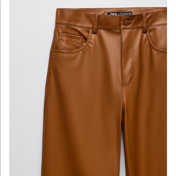 Zara faux leather pants - Picture 6 of 6